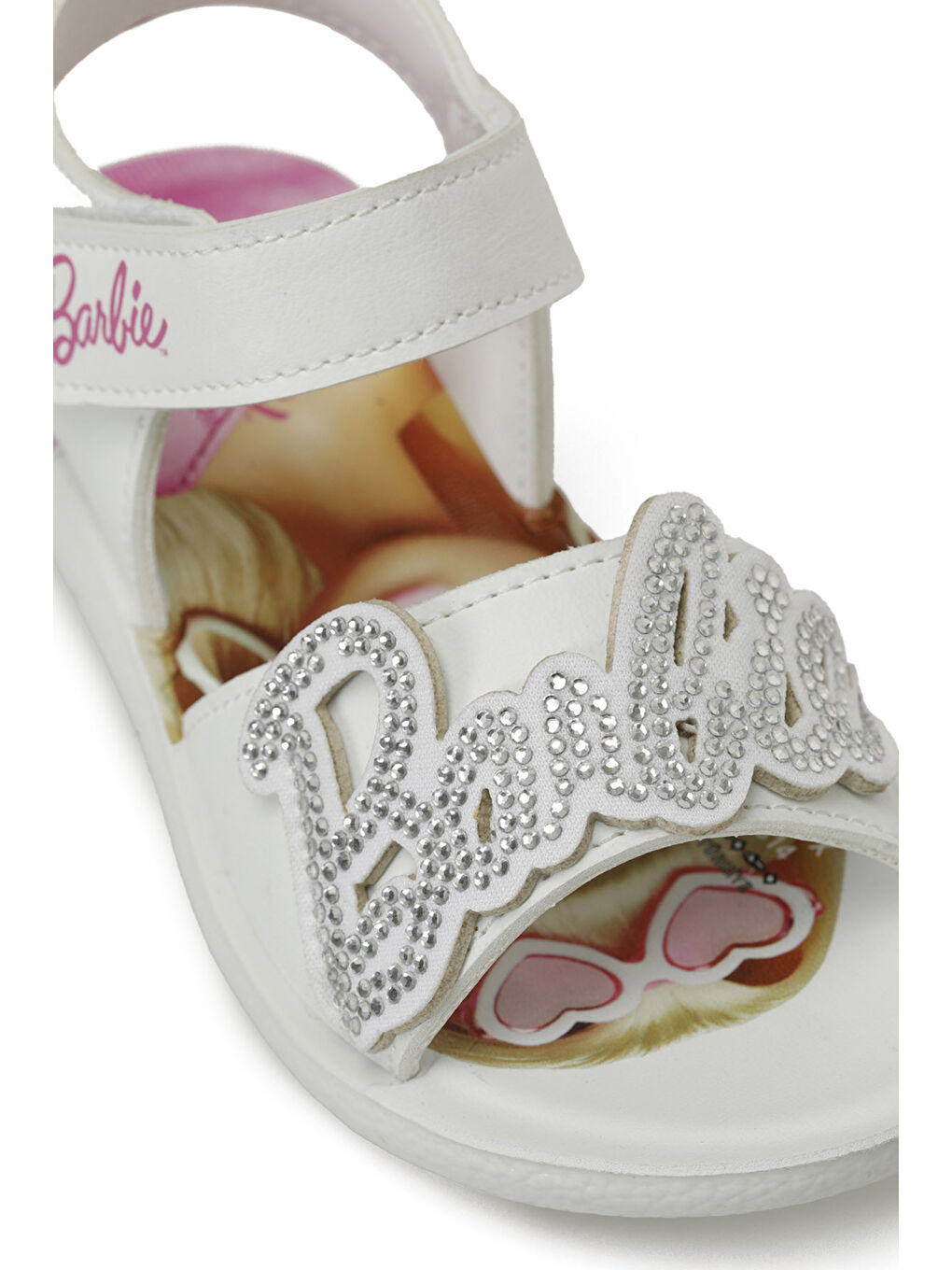 SOMAR.P5FX Beyaz Kız Çocuk Sandalet-6