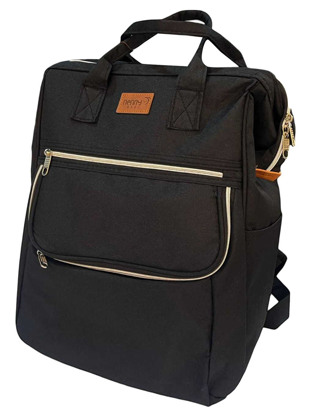 Anne Bebek Bakım Sırt Çantası Siyah