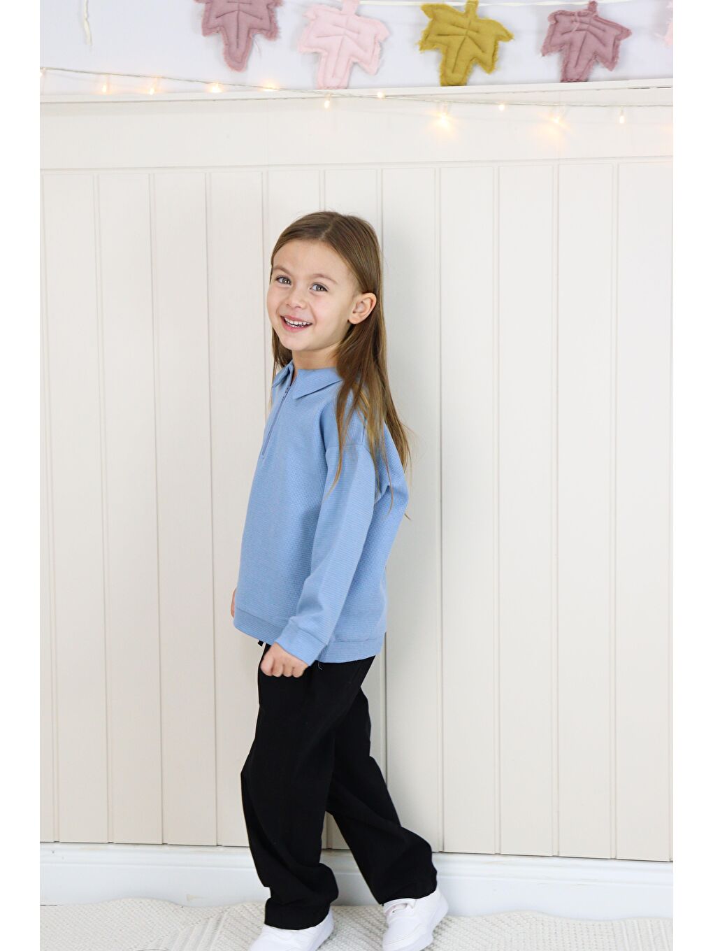 Mavi Waffle Theme Sweatshırt-3