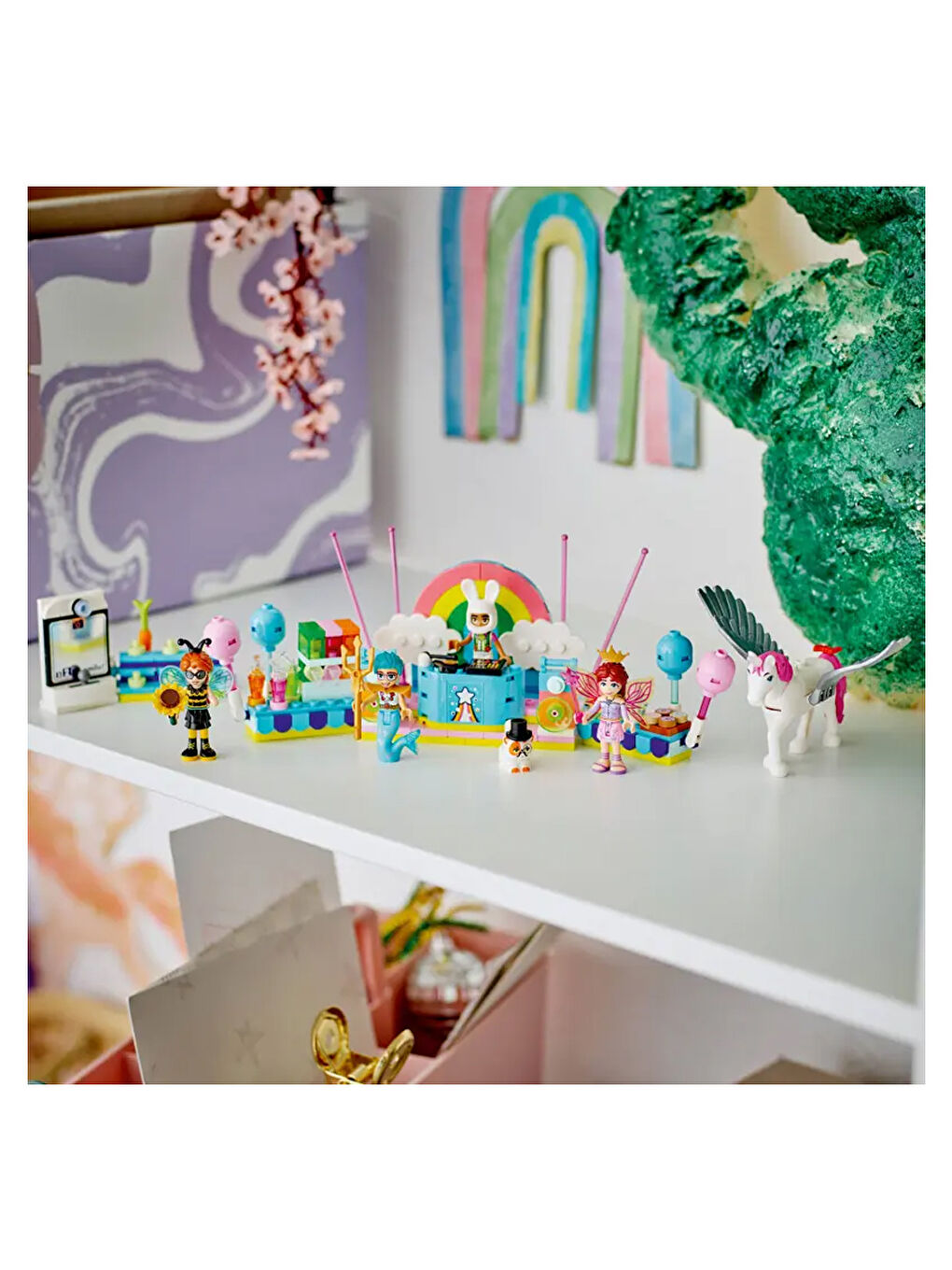 Friends Tek Boynuzlu At ve Peri ile Kostüm Partisi 42661-1