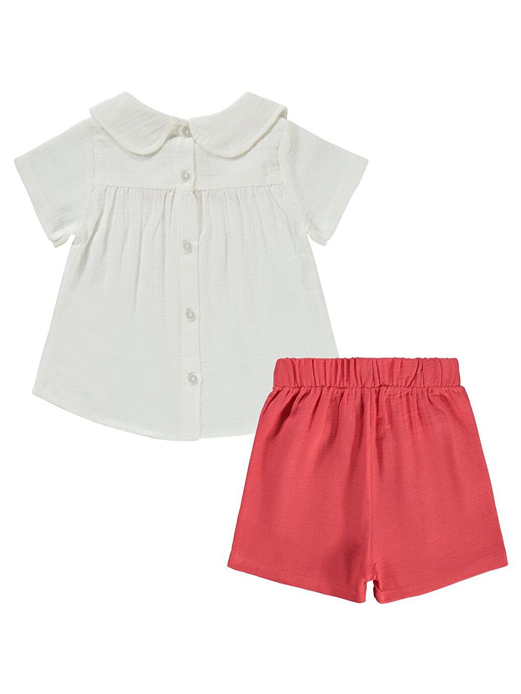 Girls Kalp Nakışlı 2-5 Yaş Takım - Kırmızı 2-3 Yaş-2