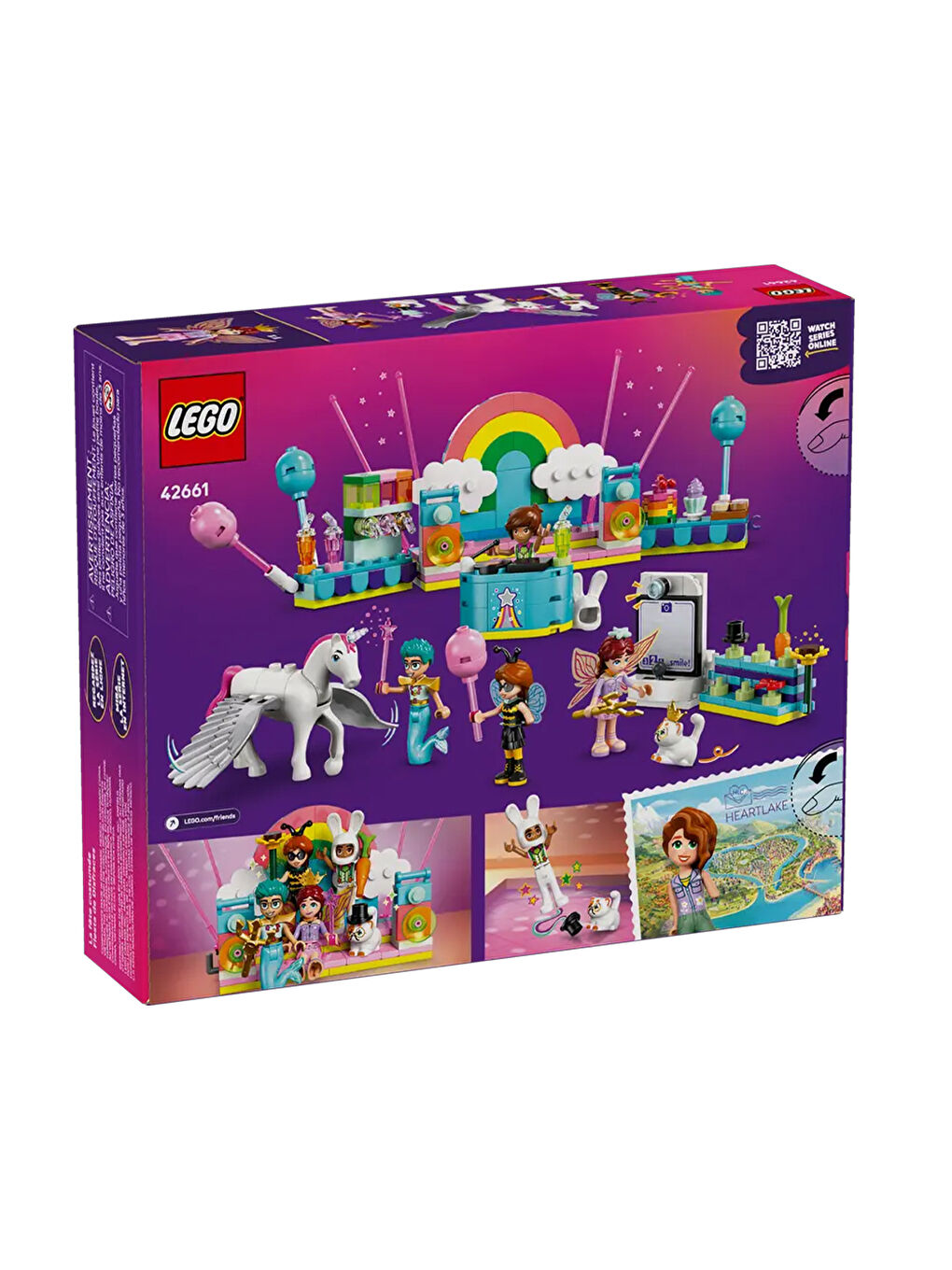 Friends Tek Boynuzlu At ve Peri ile Kostüm Partisi 42661-9