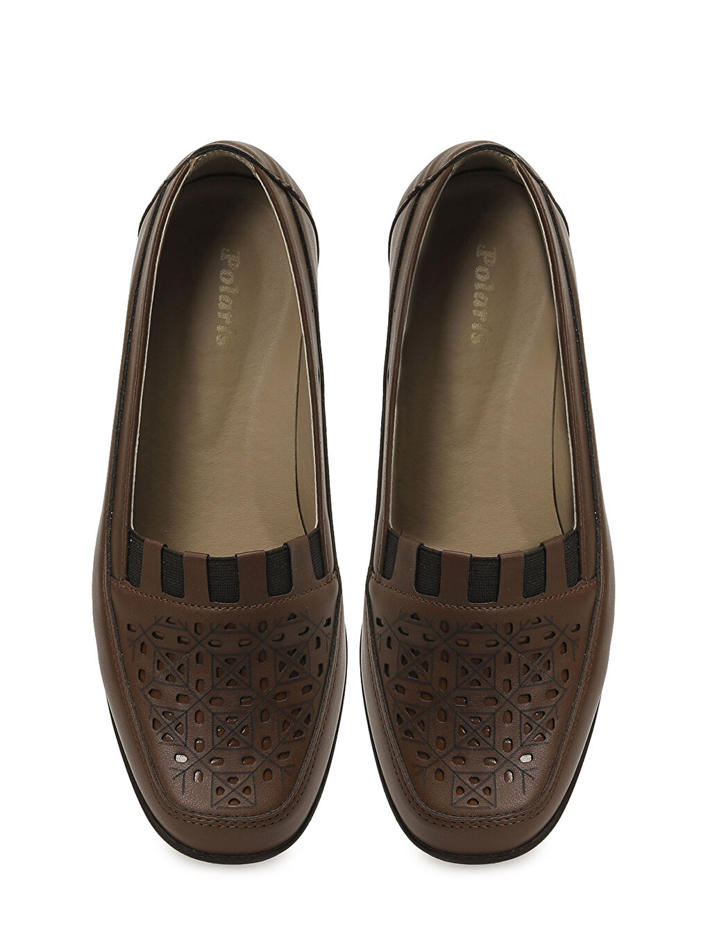 Kahverengi 166088.Z6FX Taba Kadın Dolgu Ayakkabı-3