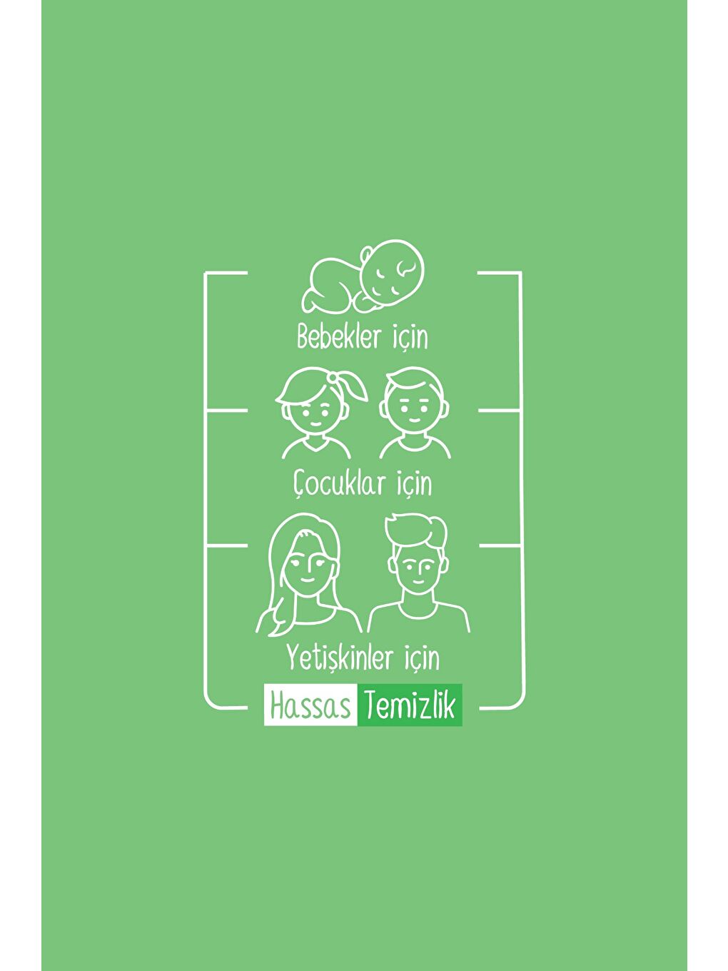 Natural Kişisel Bakım Havlusu Çanta Boy 24x25 (600 Yaprak)-4