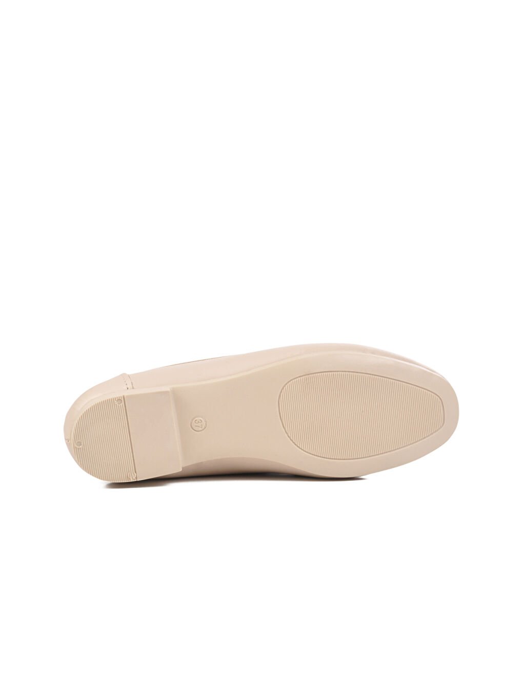 Ekru Krem İnce Taban Hafif Kadın Babet B-22 Z-4