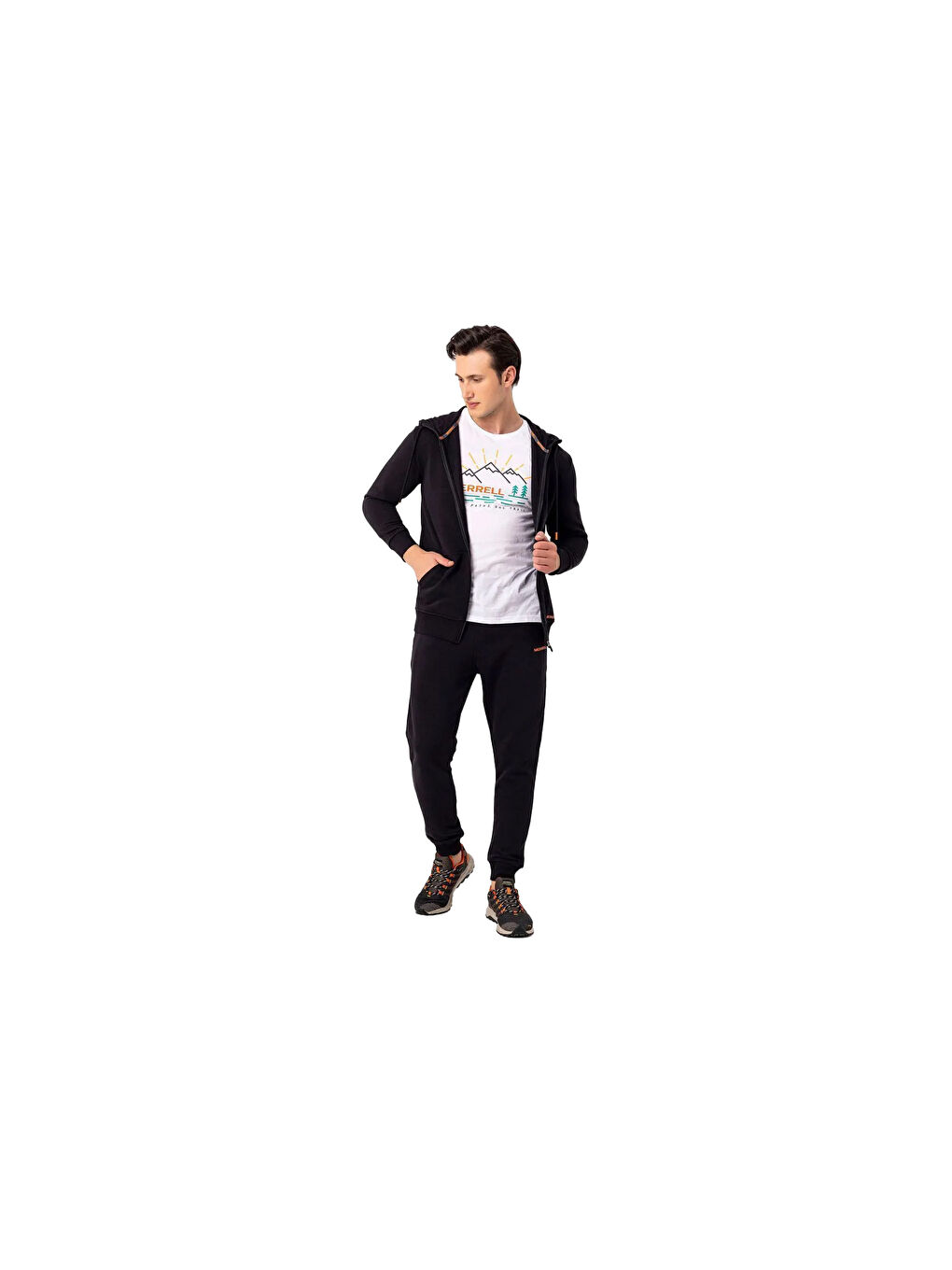 Scope Erkek Siyah Sweatshirt