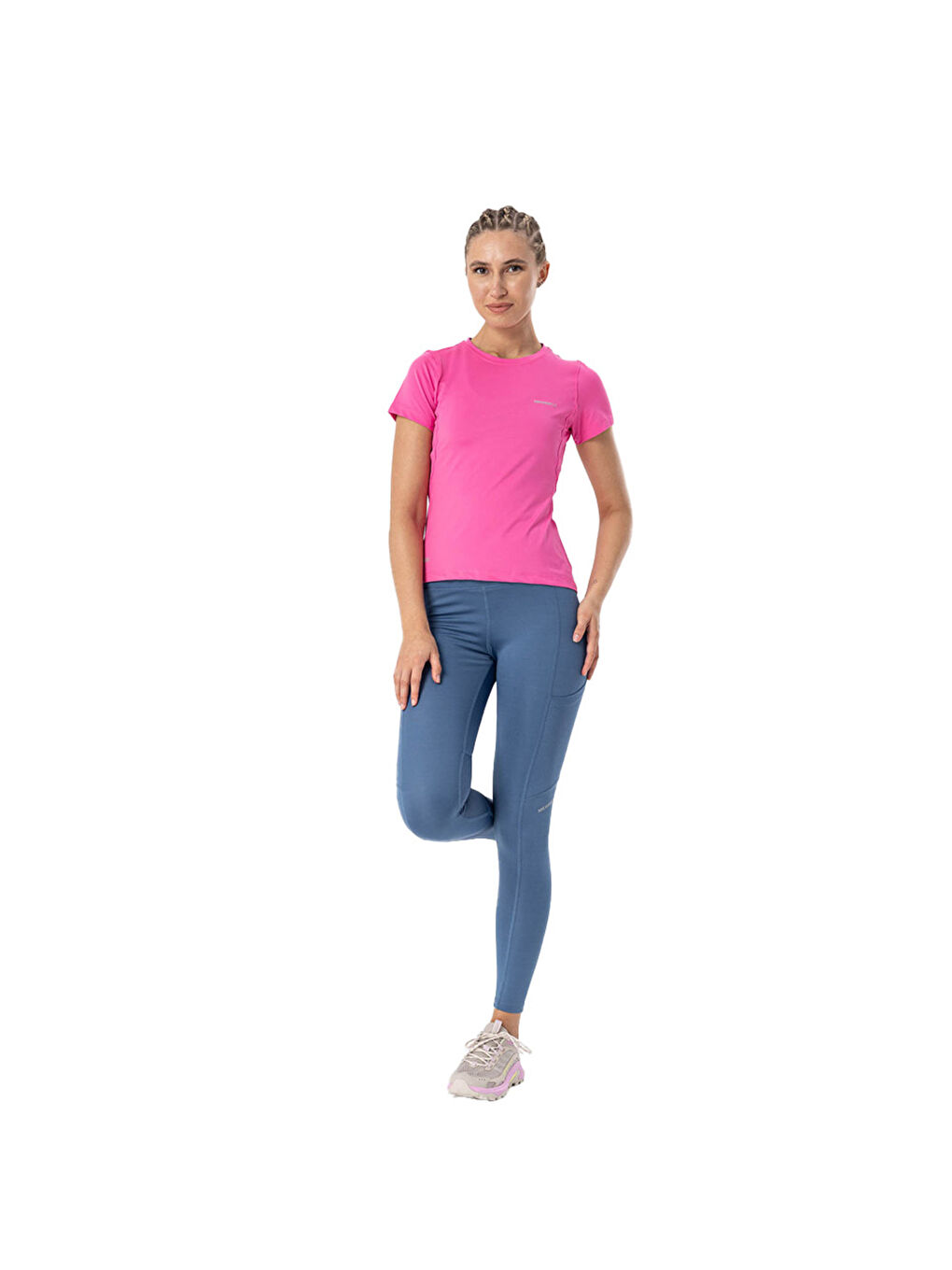 Ledge 7 Kadın Mavi Koşu Taytı-9