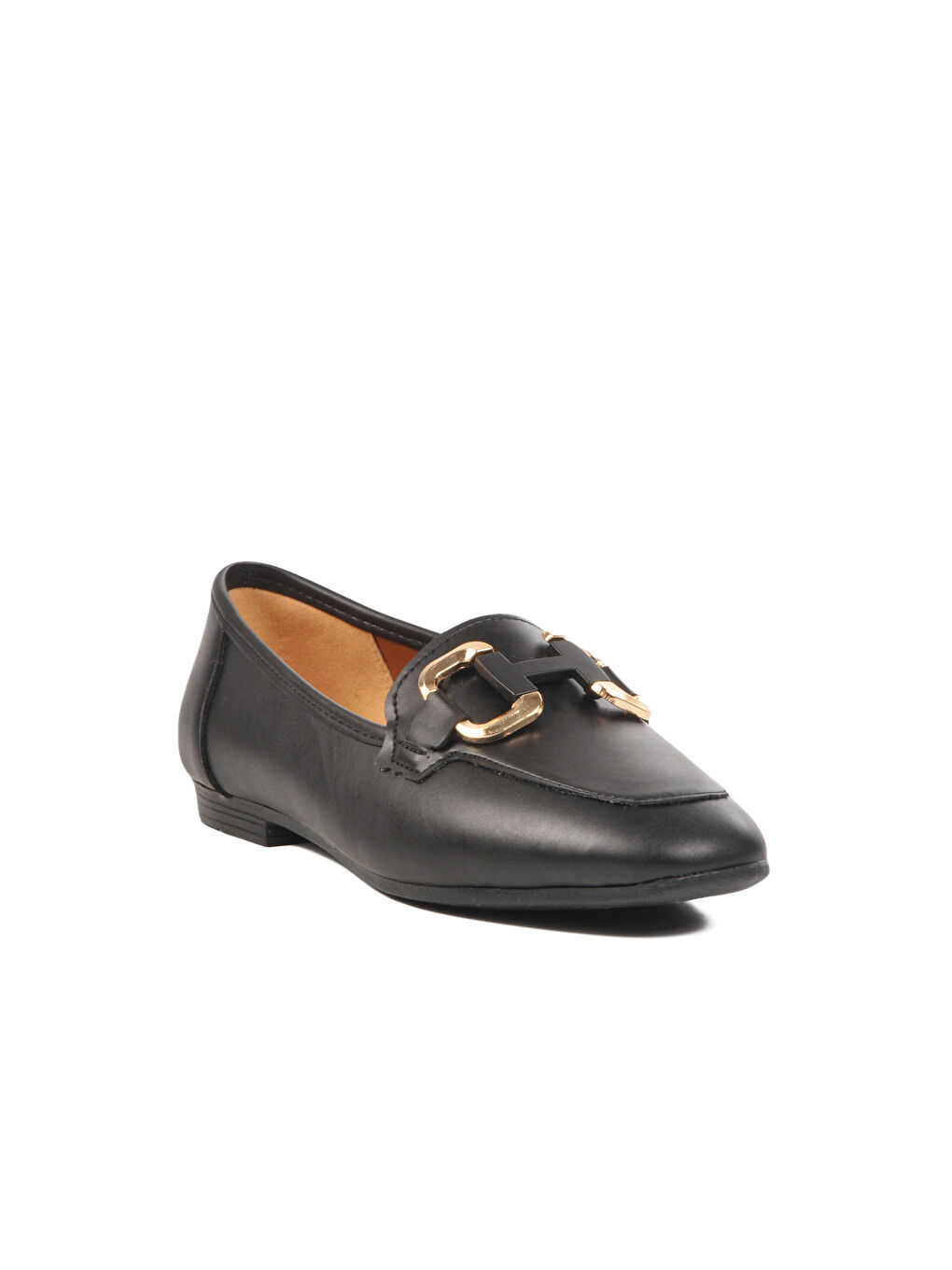 Siyah İnce Taban Hafif Kadın Babet B-36 Z-2