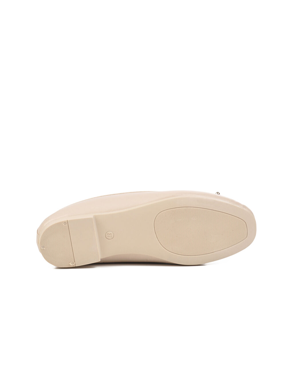 Ekru Krem İnce Taban Hafif Kadın Babet B-34 Z-4