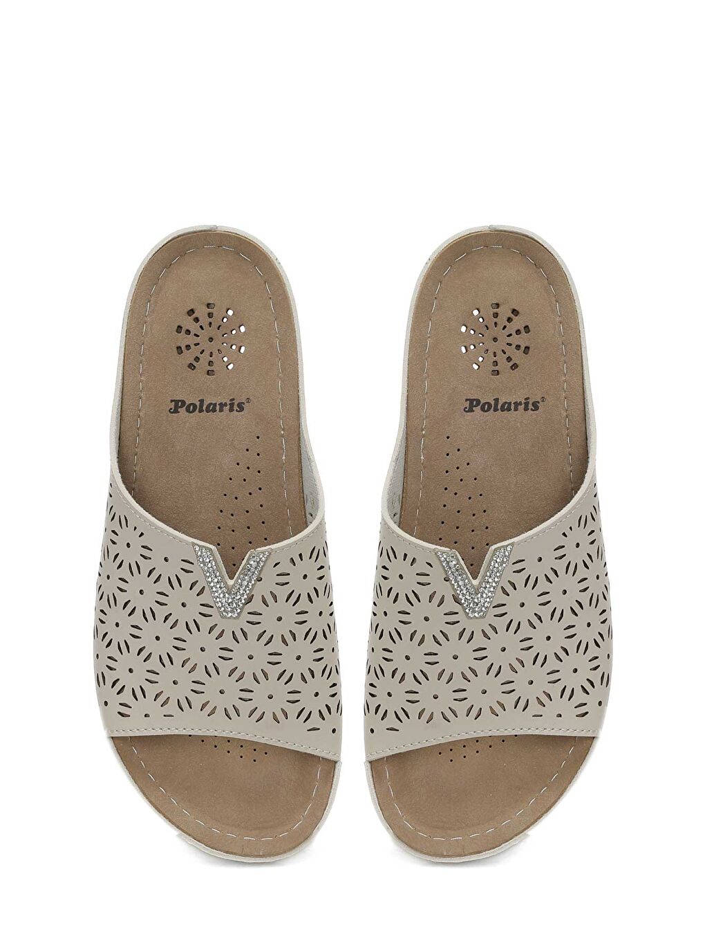 167241.Z6FX Bej Kadın Terlik-3