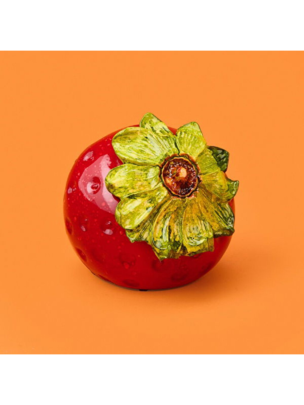 Deco Strawberry Dekor - Kırmızı - 10 cm-1