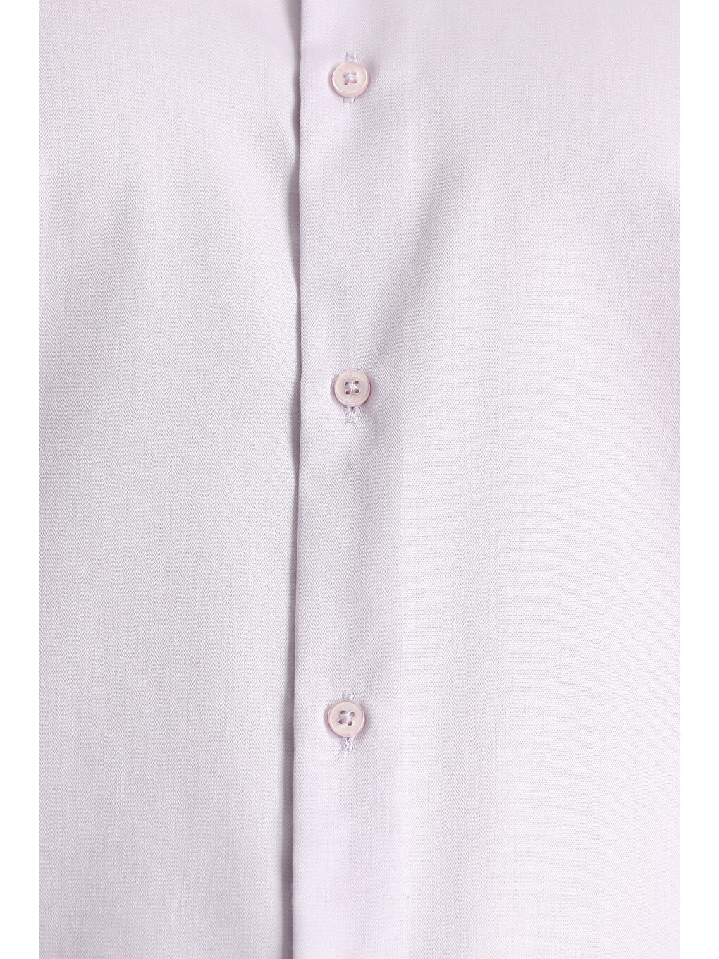 Lila Uzun Kol Slim Fit Dar Kesim Pamuklu Non Iron Saten Klasik Gömlek-4