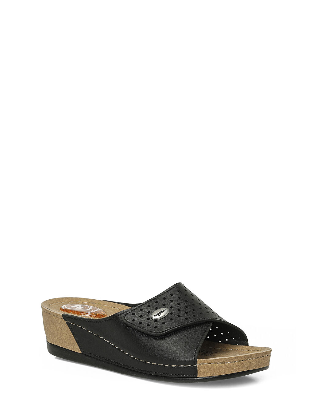 167244.Z6FX Siyah Kadın Terlik-1