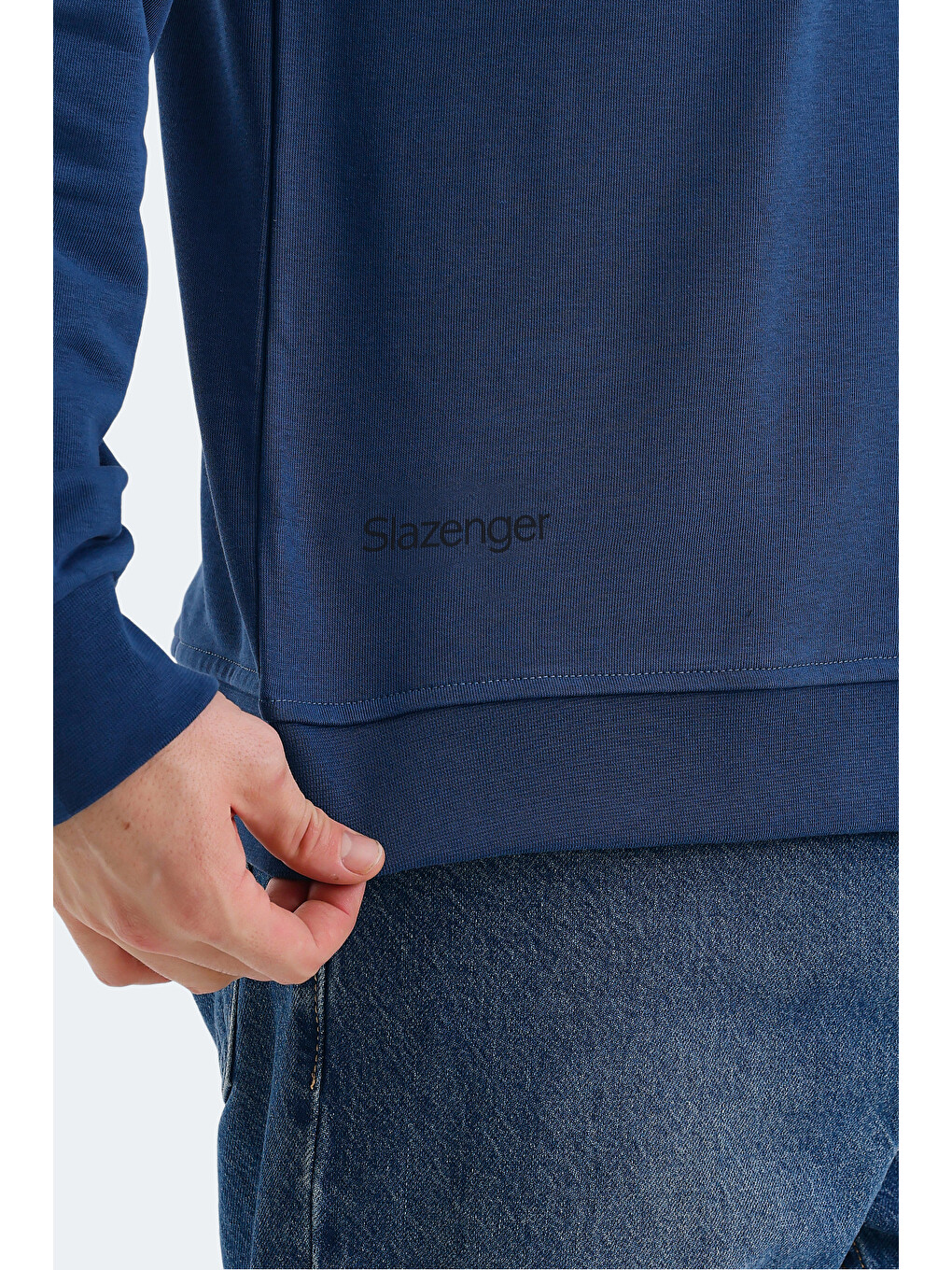 Orvar In Erkek Lacivert Sweatshırt-6