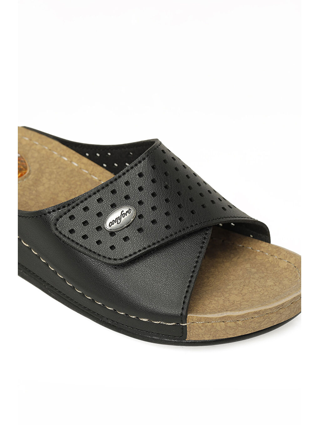 167244.Z6FX Siyah Kadın Terlik-6