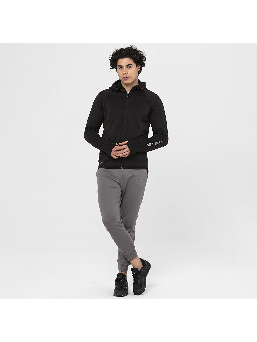 Speed Erkek Siyah Sweatshirt-5