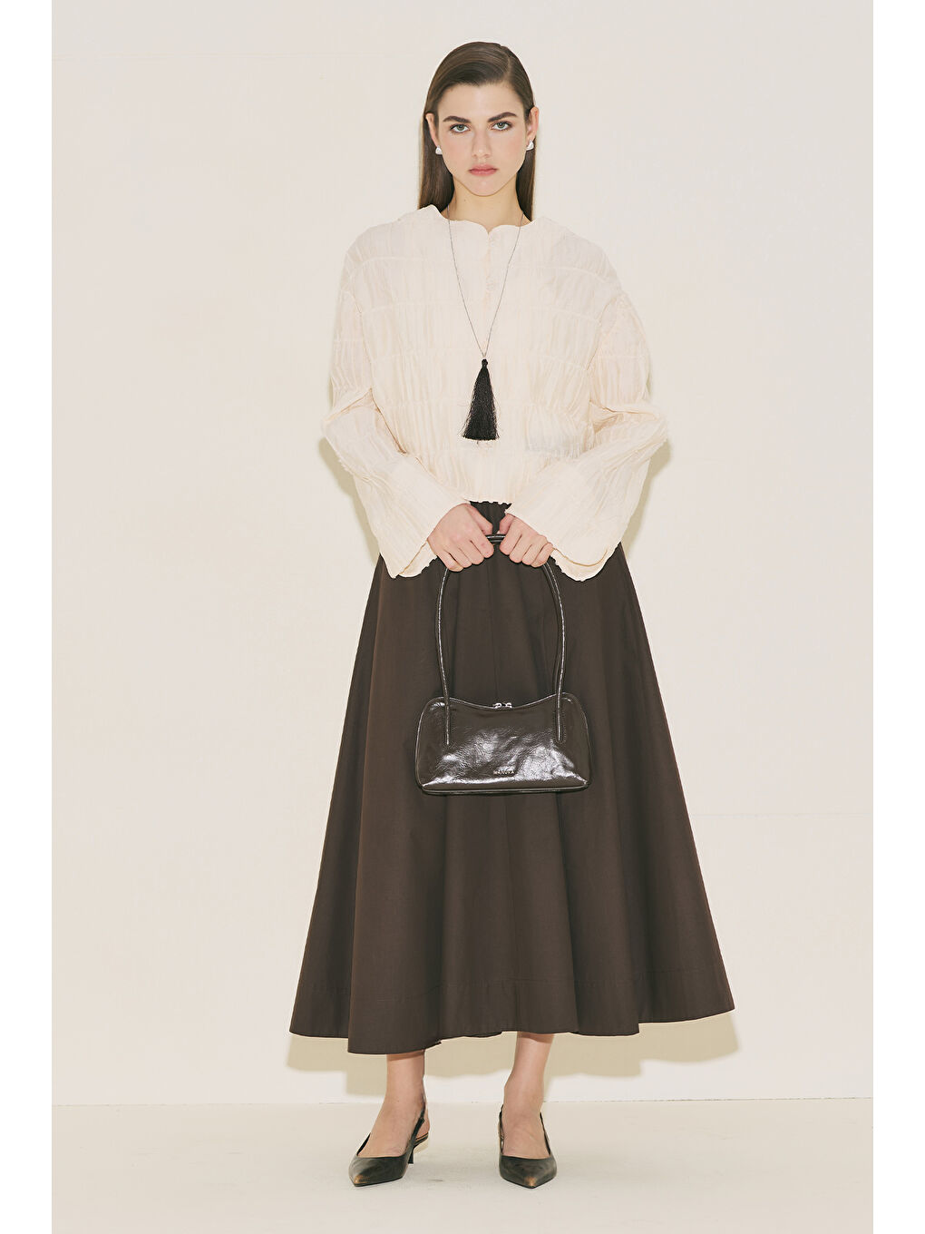 Kera Mini Çanta Kahverengi-3