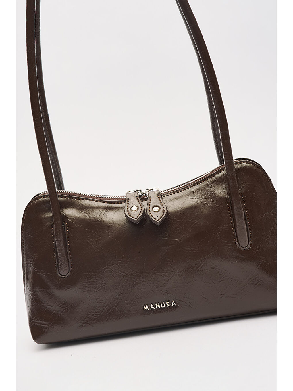 Kera Mini Çanta Kahverengi-8