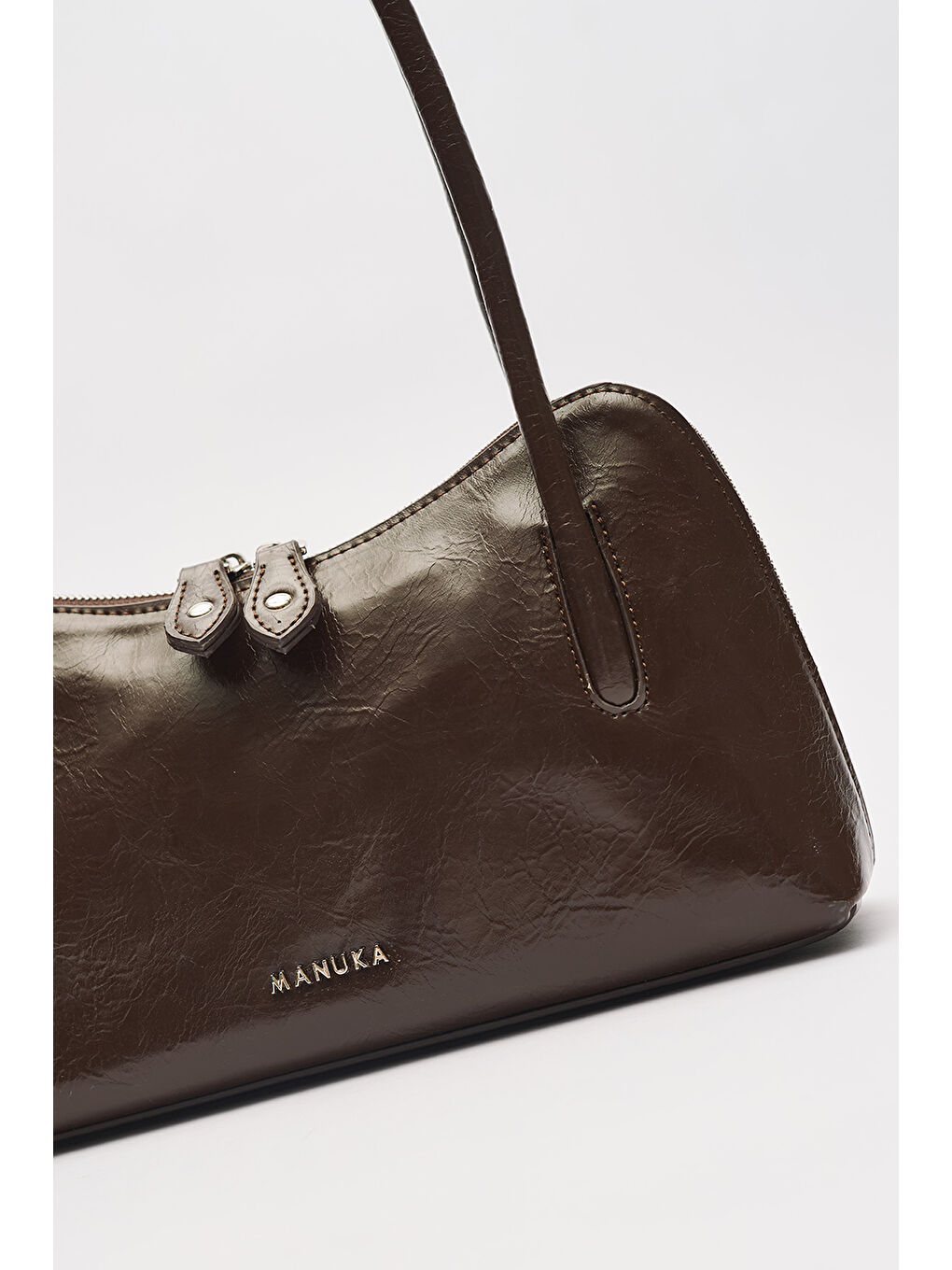 Kera Mini Çanta Kahverengi-9