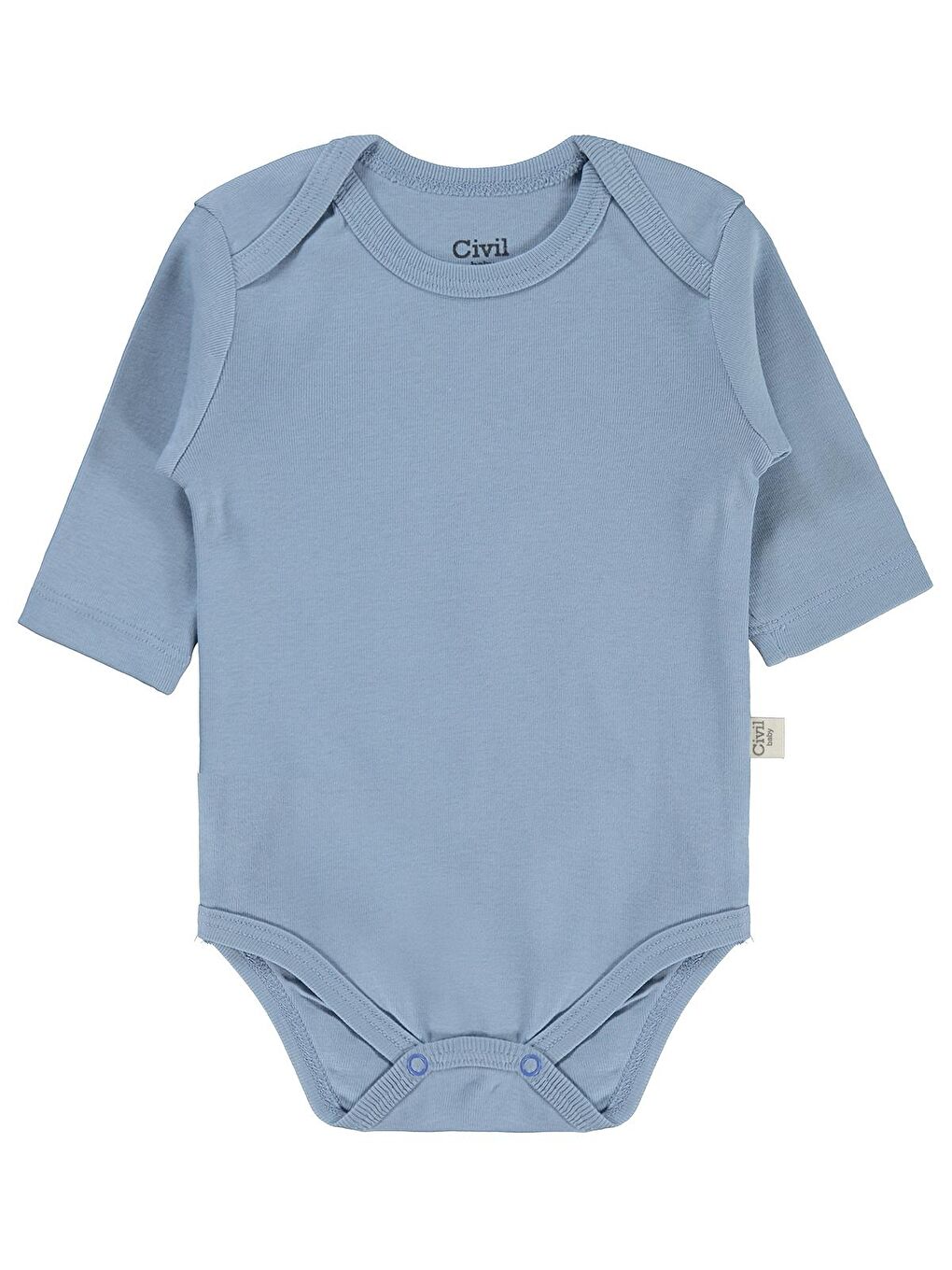 Baby Basıc 3 Lü 0-36 Ay Çıtçıtlı Badi - Kahverengi 9-12 Ay-11