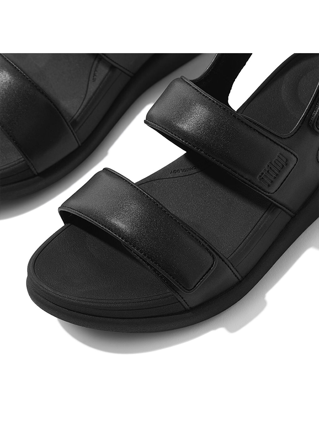 Siyah Erkek Sandalet IV9-090 F-MODE GO Adjustable Back-Strap-3