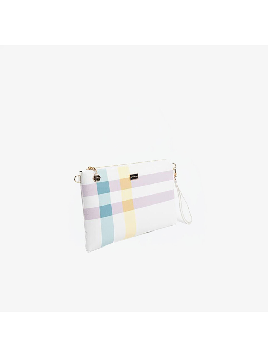 Beyaz Kadın El Çantası SP1034-M71 SILVER POLO Portföy & Clutch Lila-Pembe-1