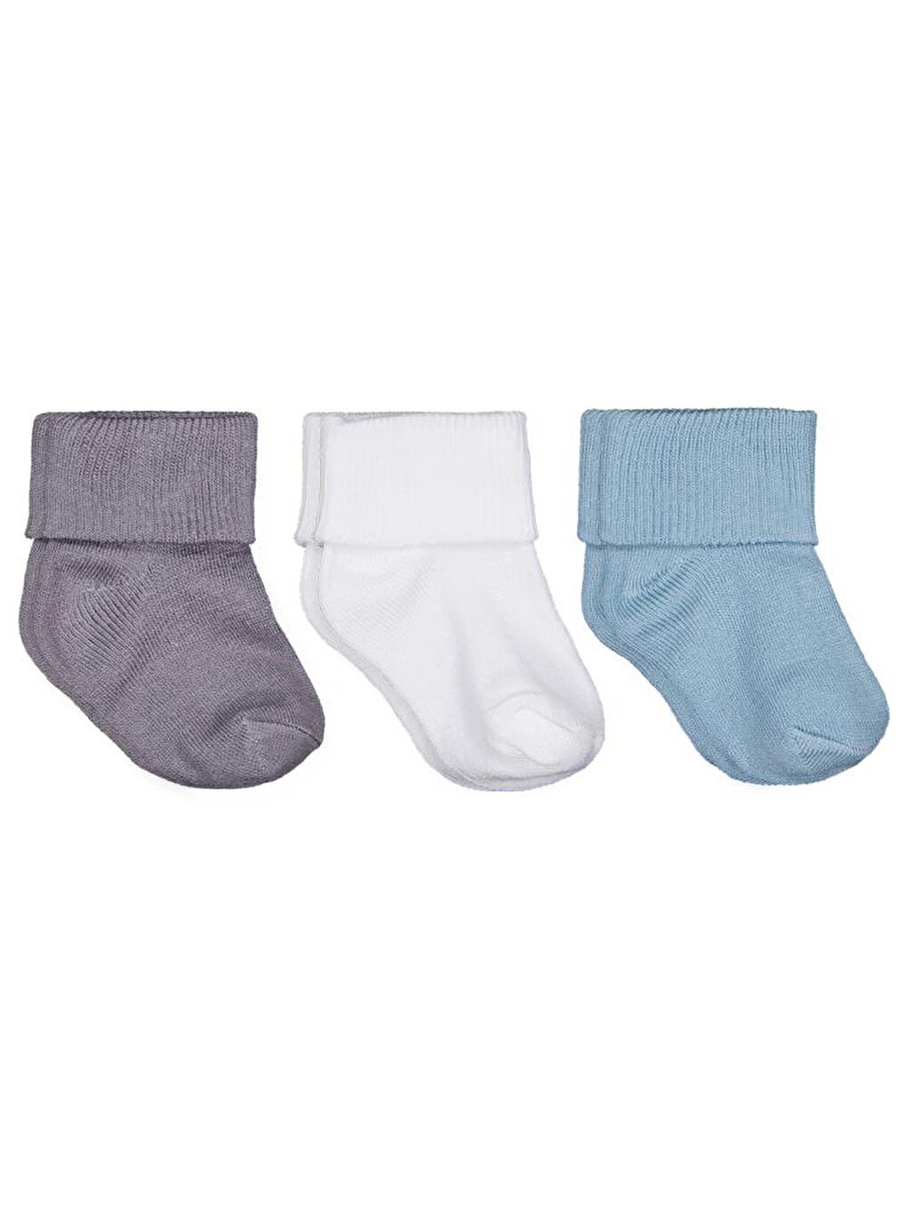 Beyaz Baby Bambu Basic Asetat 0-24 Ay Çorap Setleri - Standart Standart