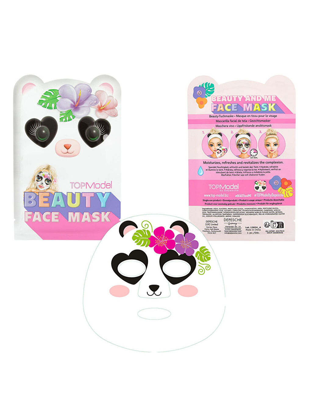 Yüz Maskesi Panda 412824