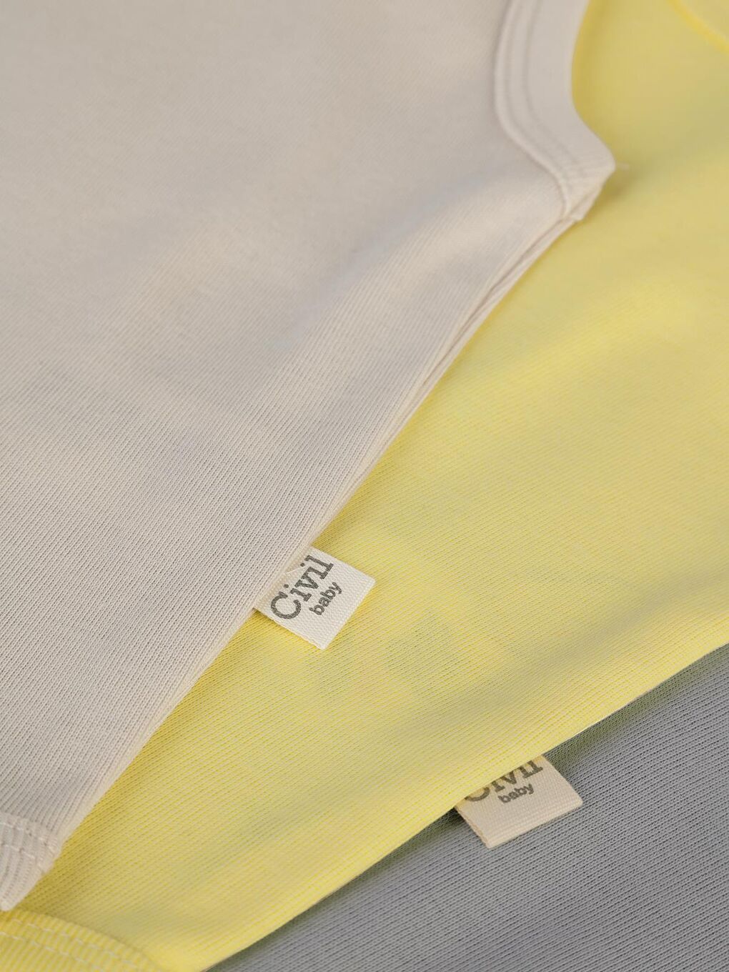 Baby Basıc 3 Lü 0-36 Ay Çıtçıtlı Badi - Bej 18-24 Ay-7