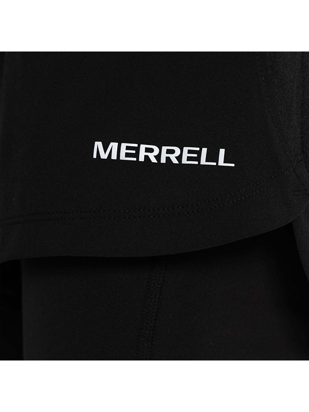 React Erkek Siyah Koşu Şortu-2