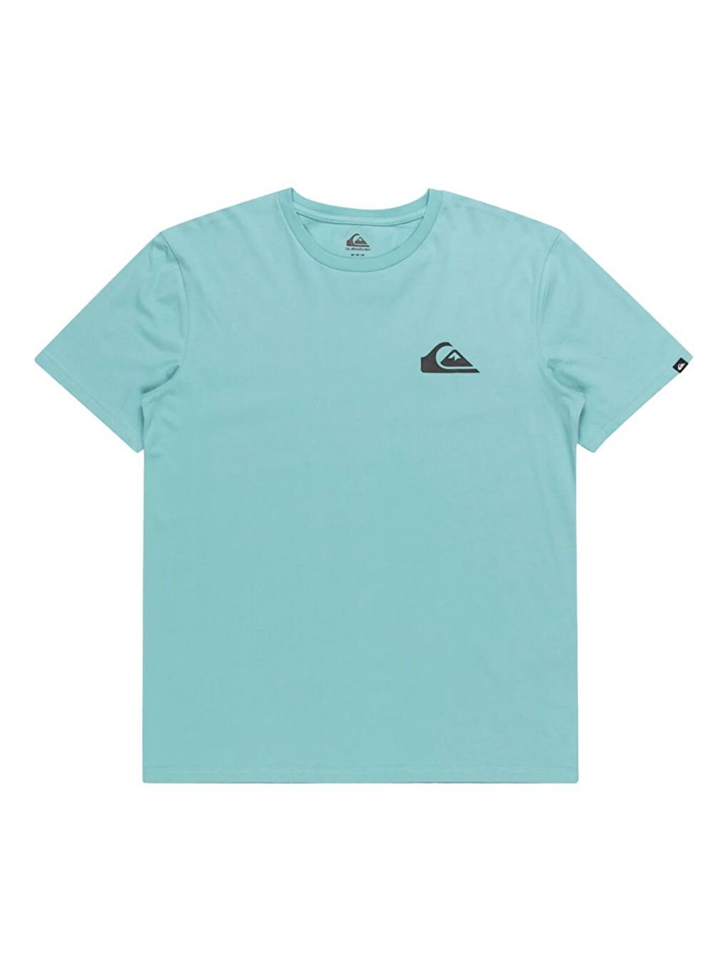 Quiksilver Mw Mini Logo Erkek Mavi Yuvarlak Yaka Tişört