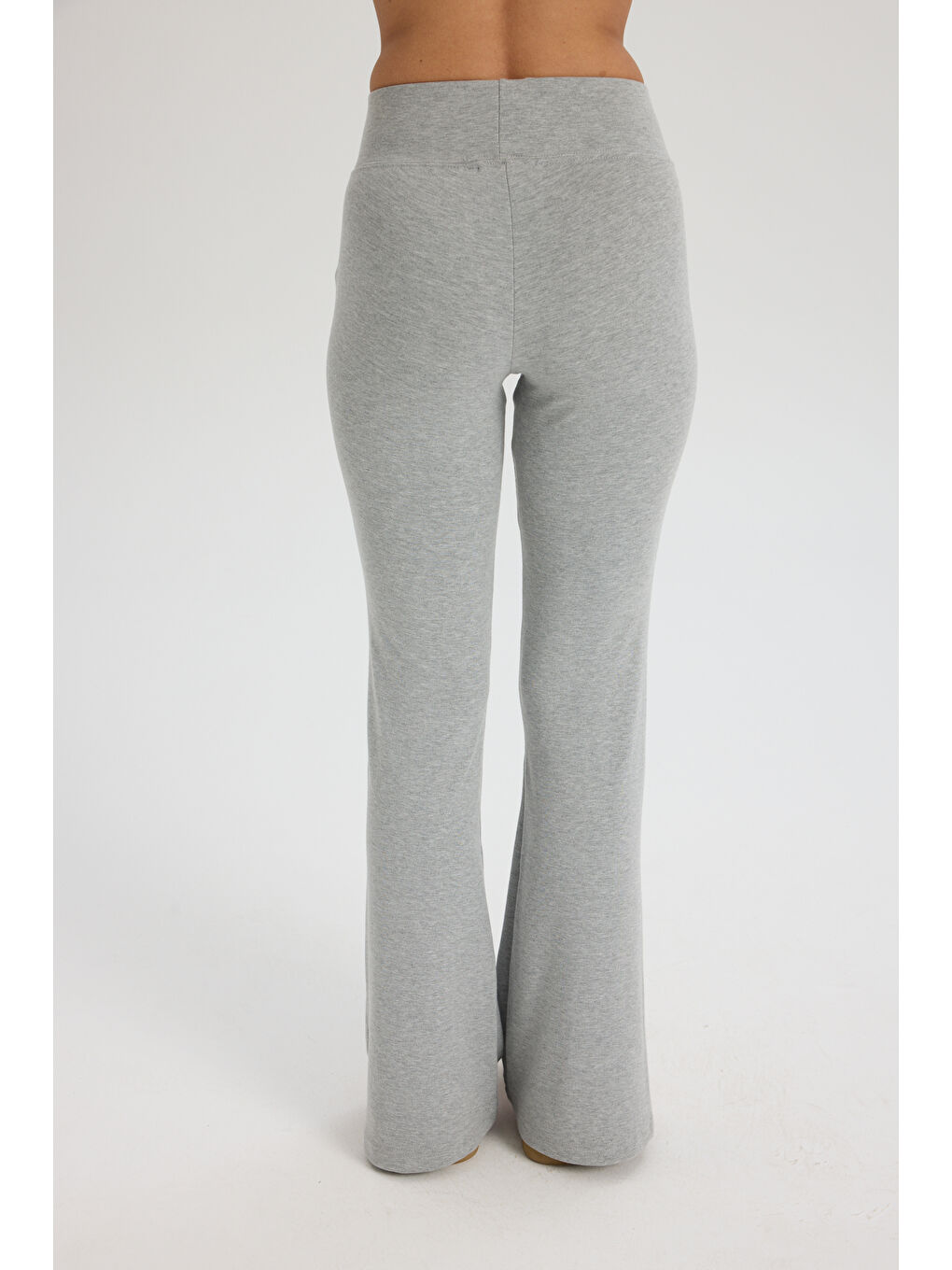 Beyaz Remy Fermuarlı Karmelanj Eşofman Takım-4