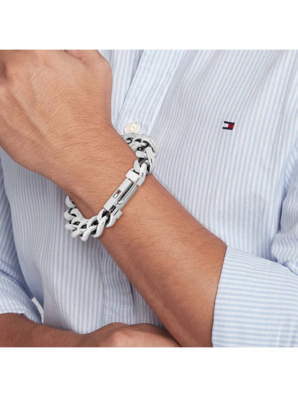 Gri THJ2790637 Erkek Bileklik-1