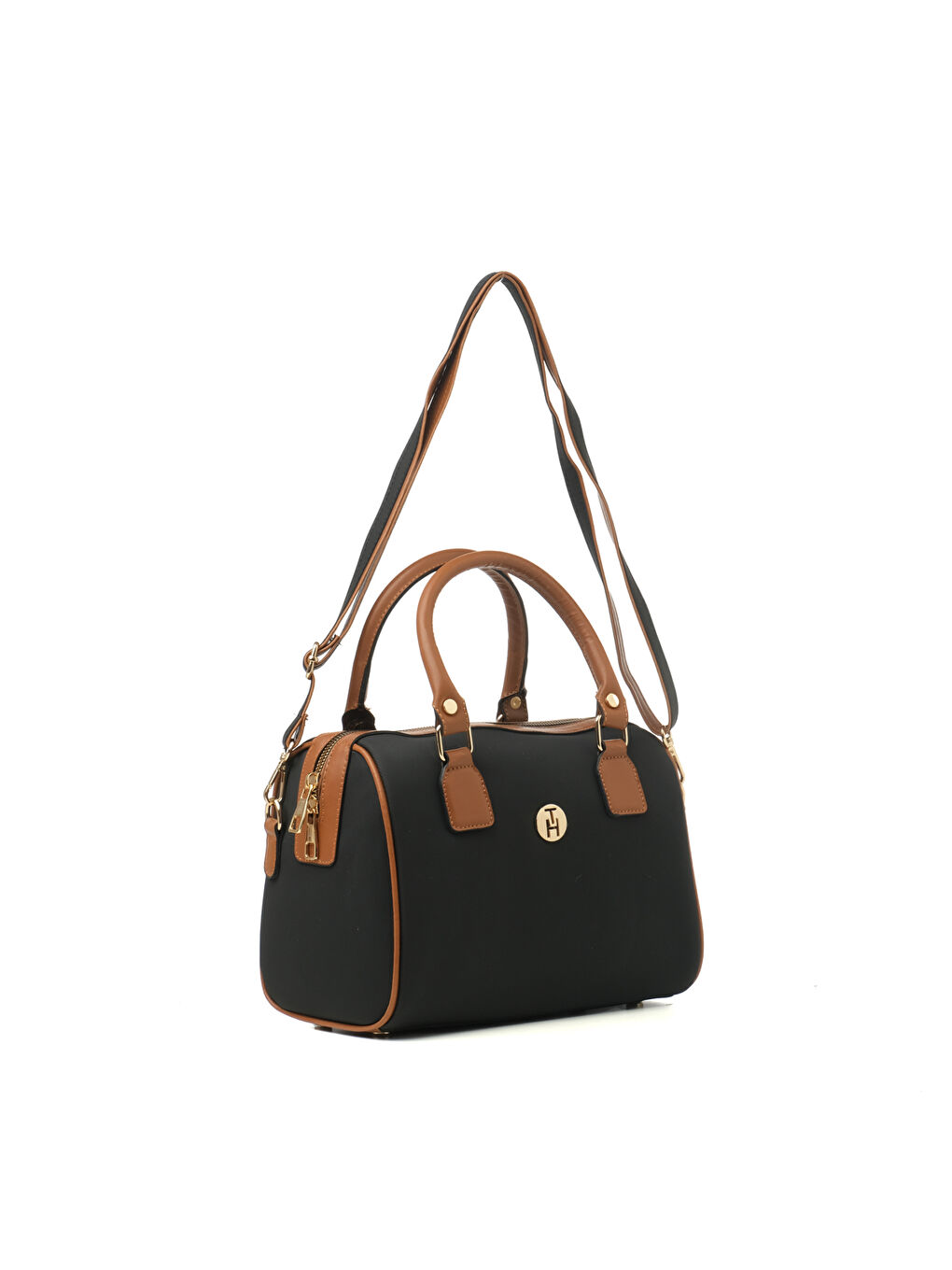Kadın Omuz Çantası TH-YK12212 Siyah-Taba-1