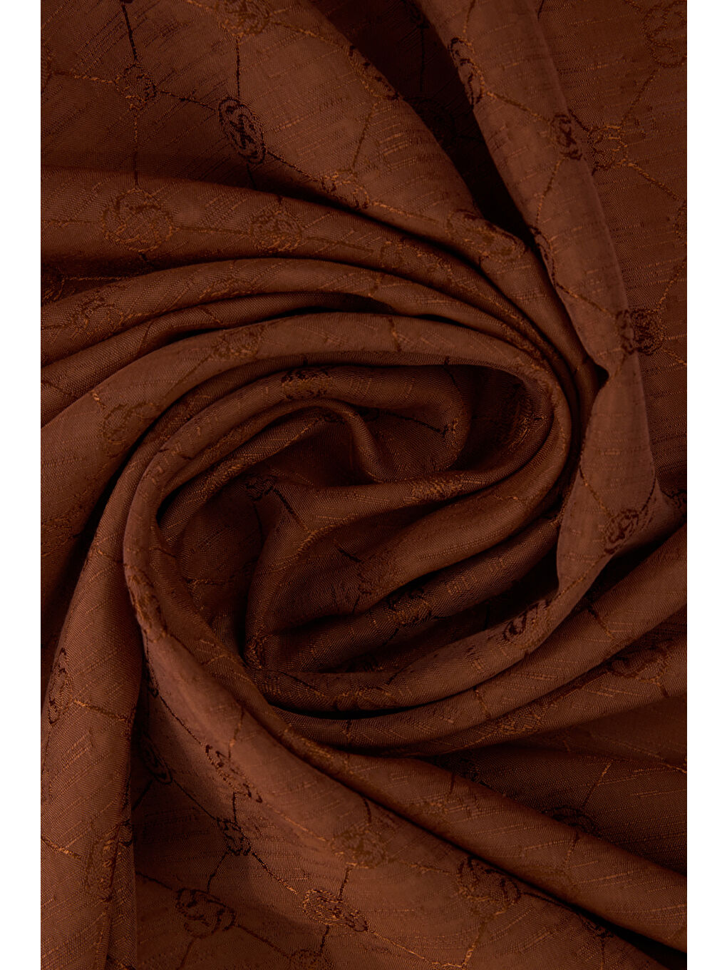 Kahverengi 70X190 Cm Koza Taba Şal-3