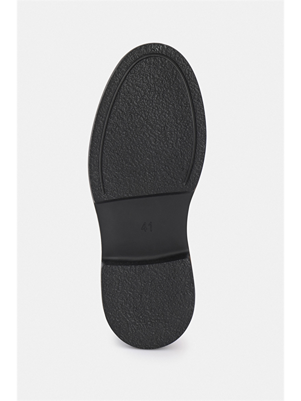 Siyah Gerçek Deri Bağcıksız Klasik Ayakkabı-5