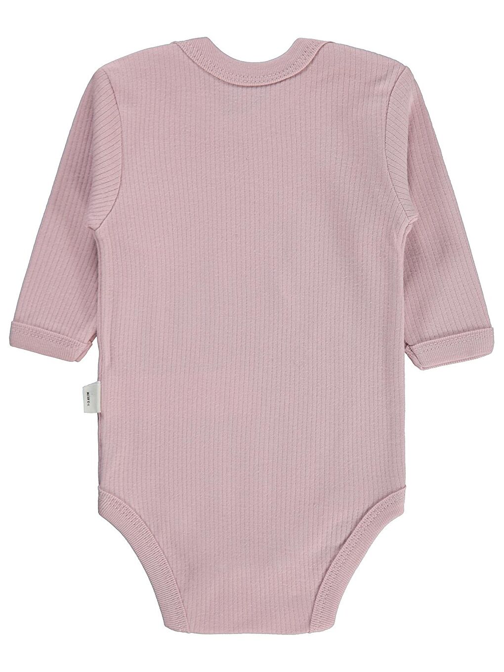 Baby Baskılı 0-3 Yaş Çıtçıtlı Badi - Pembe 18-24 Ay