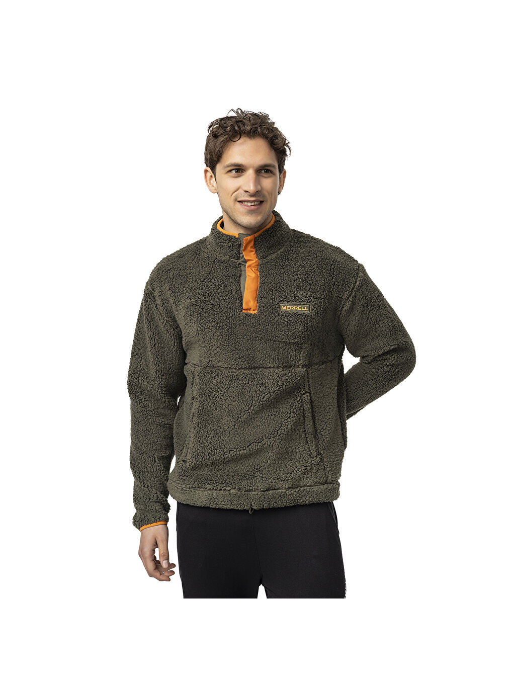 Spike Erkek Yeşil Sweatshirt-1