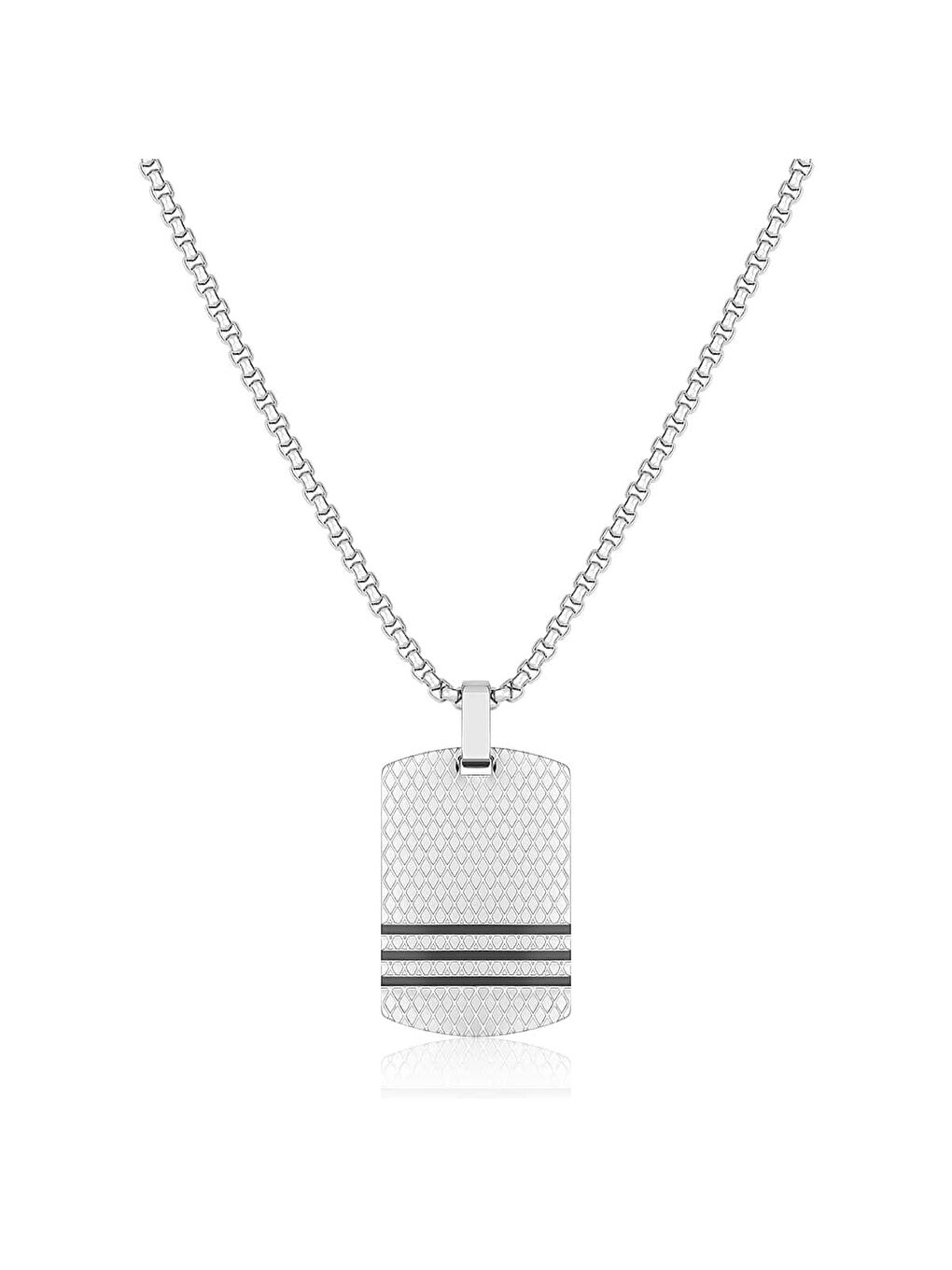 Gri JWEL1142 Erkek Kolye