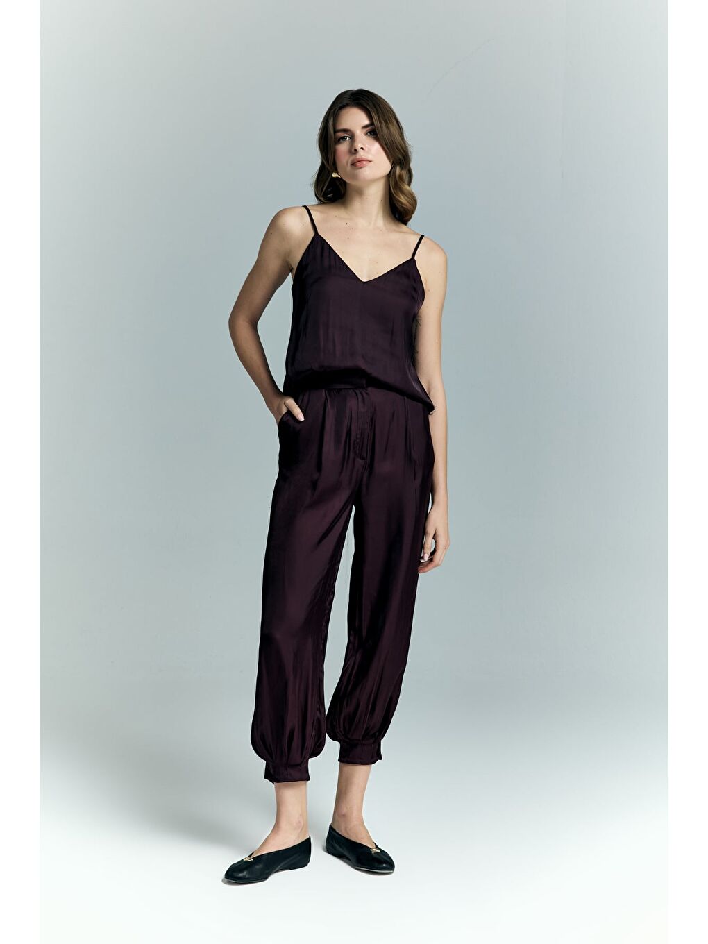 Tosca Pantolon - Bordo