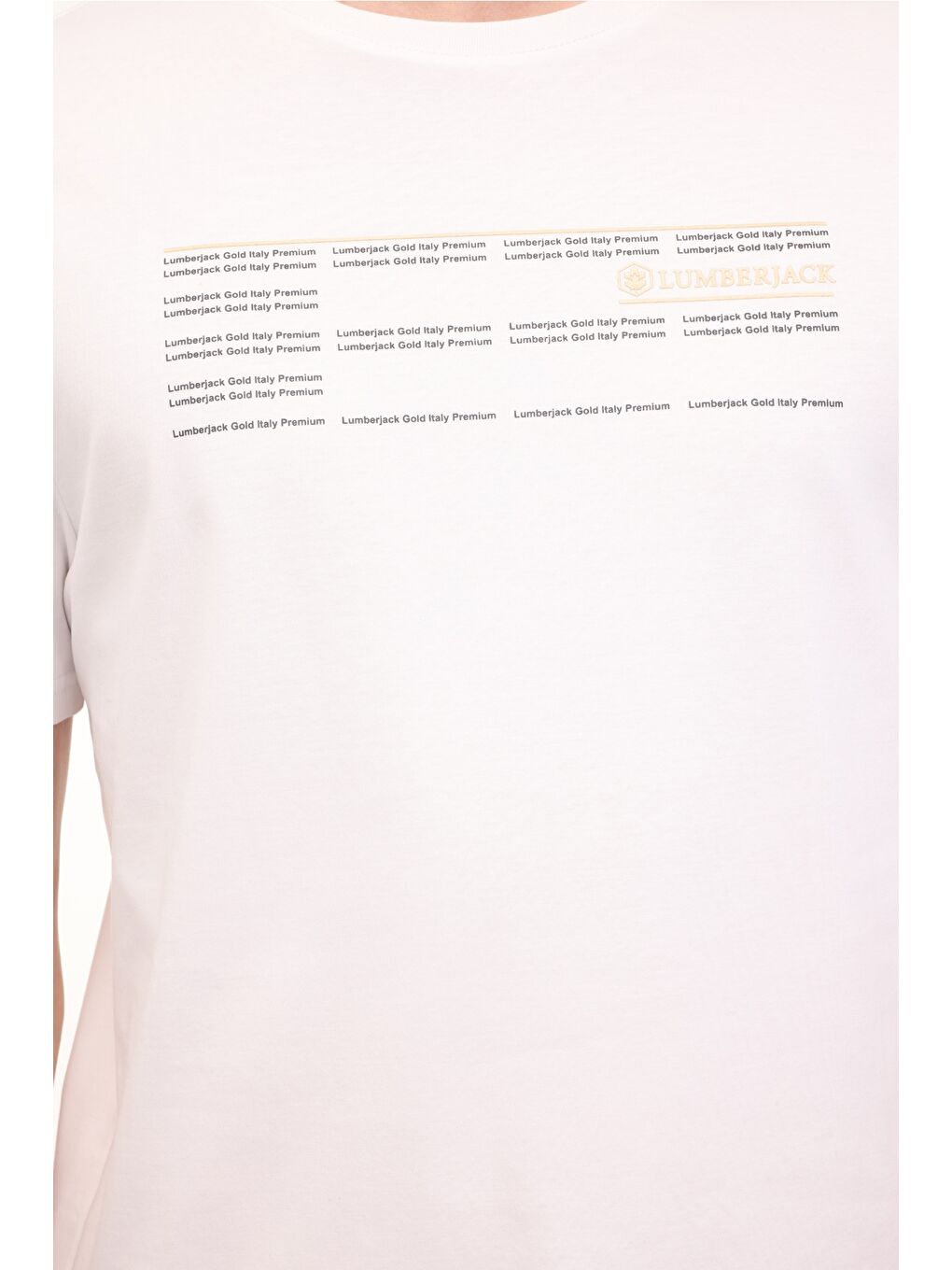 Beyaz ML ZOME 11ITL-GD10 4PR KIRIK BEYAZ Erkek Kısa Kol Tişört-3