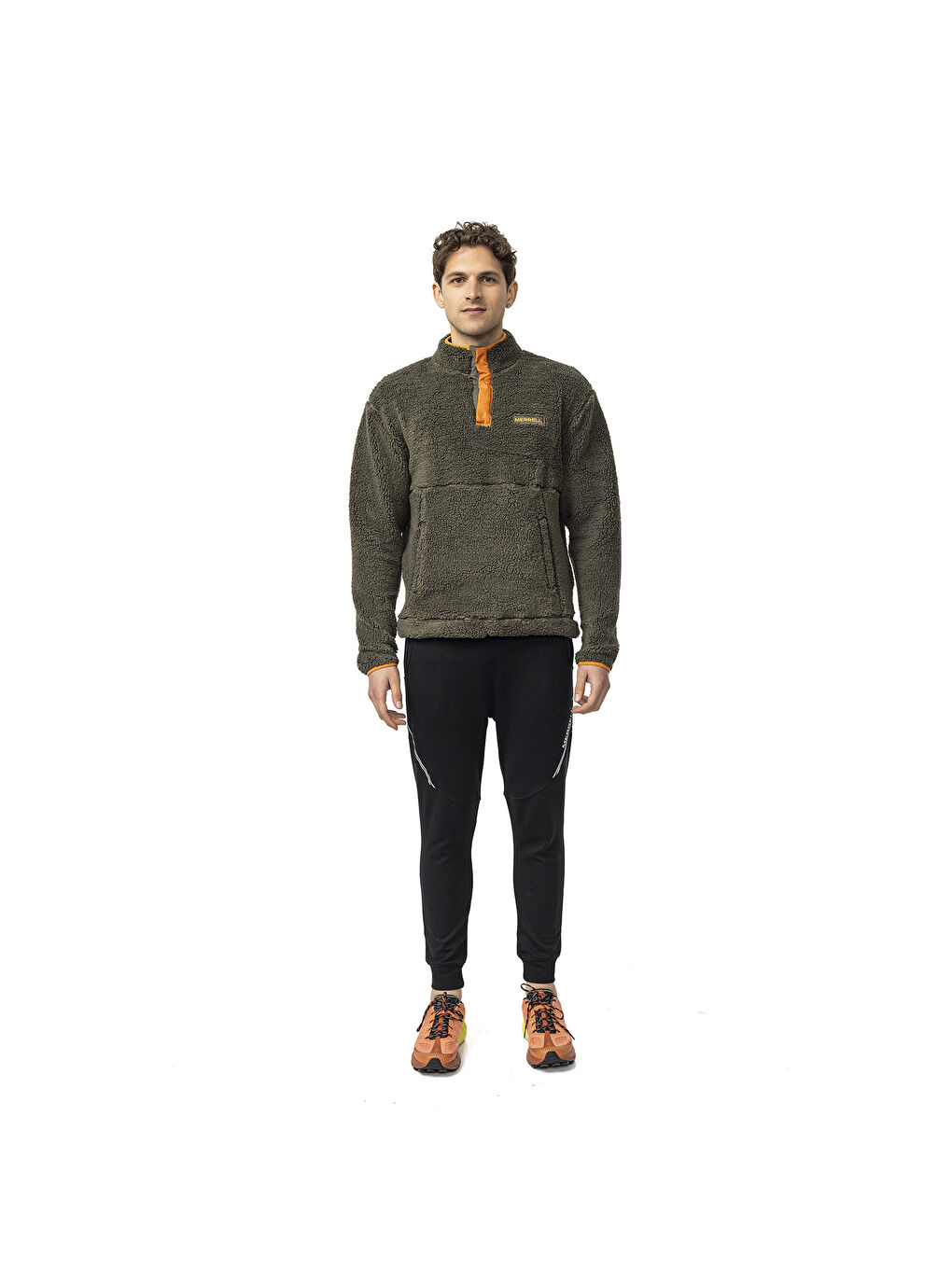 Spike Erkek Yeşil Sweatshirt-4