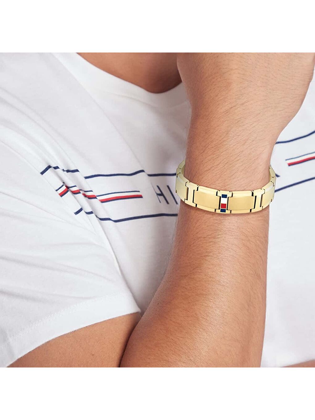 Sarı THJ2790658 Erkek Bileklik-1