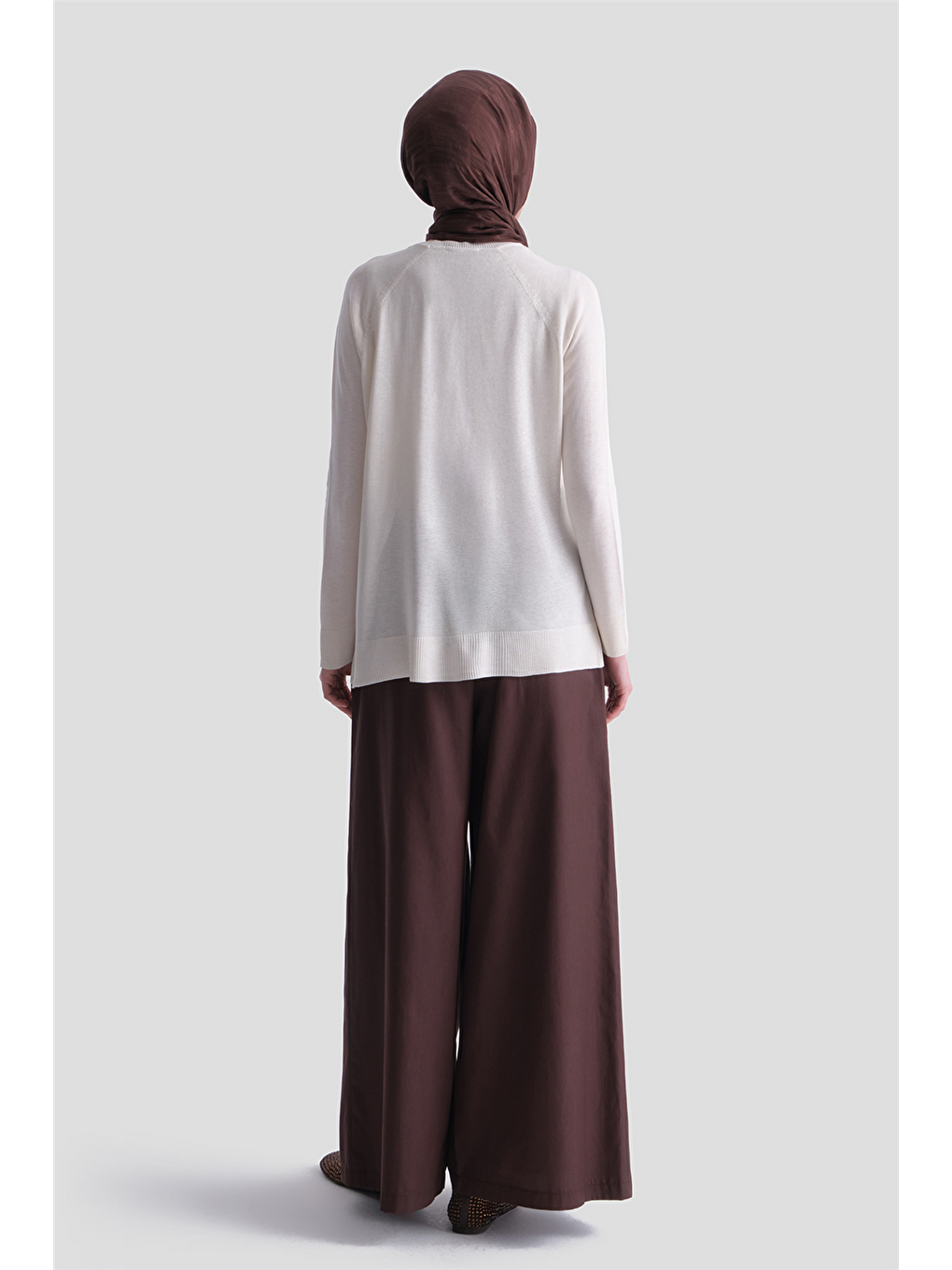 Basic Rayon Tunik Ekru-4