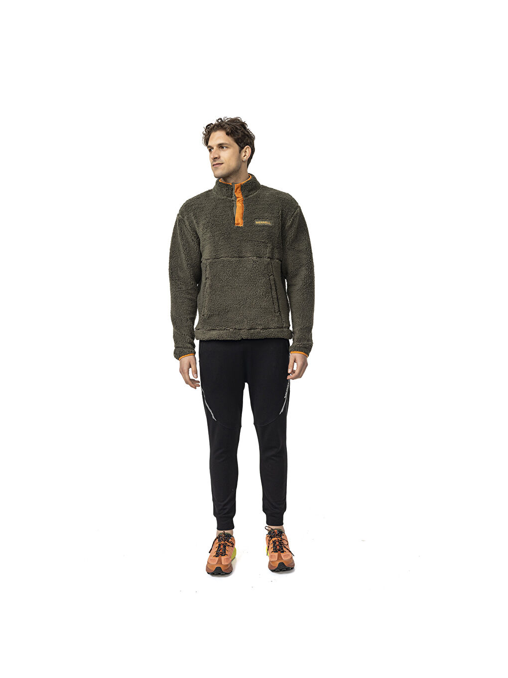 Spike Erkek Yeşil Sweatshirt-5