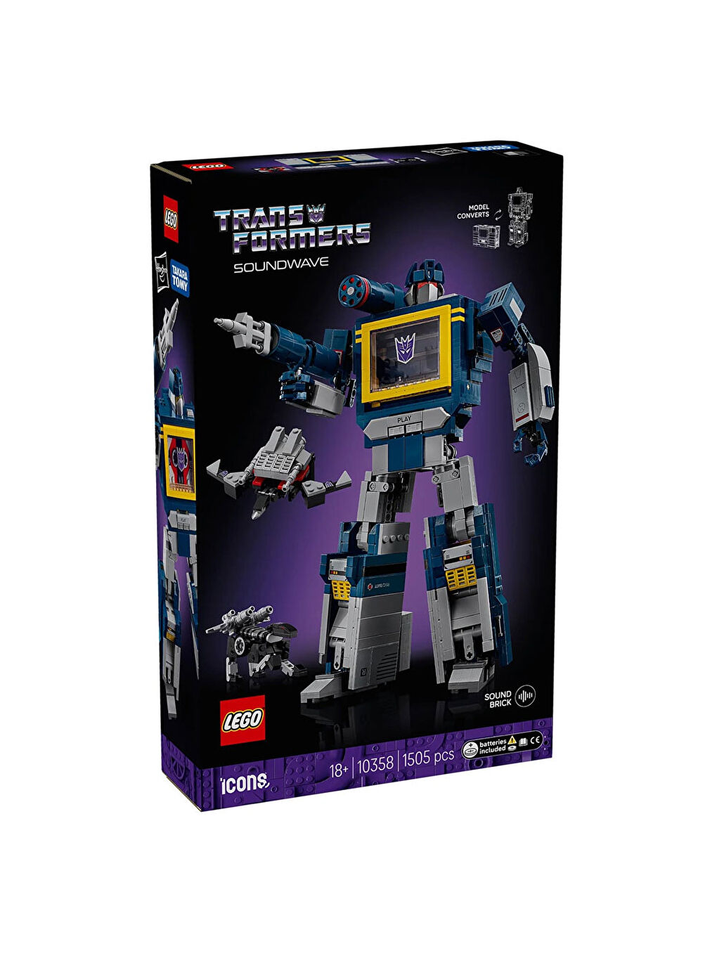 Icons Transformers Soundwave 10358-7