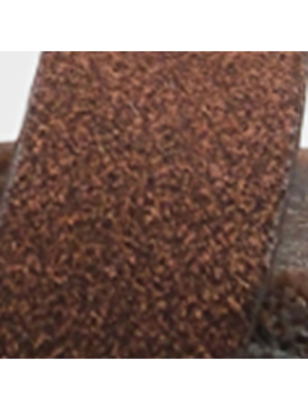 Kahverengi Alicia Düz Topuklu Cırtlı Konfor Kadın Terlik-6