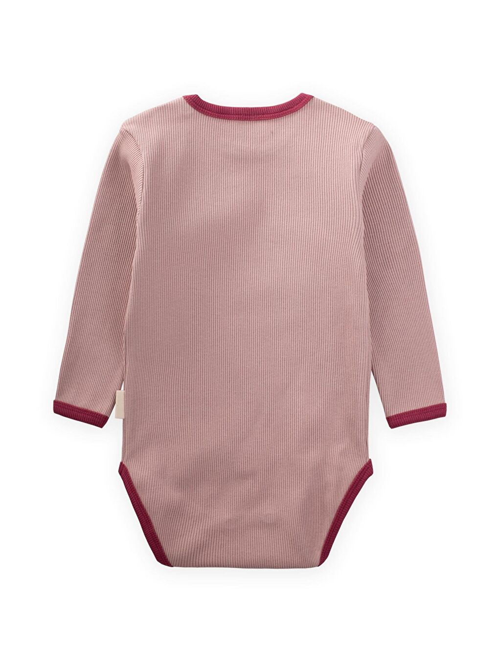 Biye Detaylı Mevsimlik Zıbın 0-3 Yaş Pudra Pembe-1