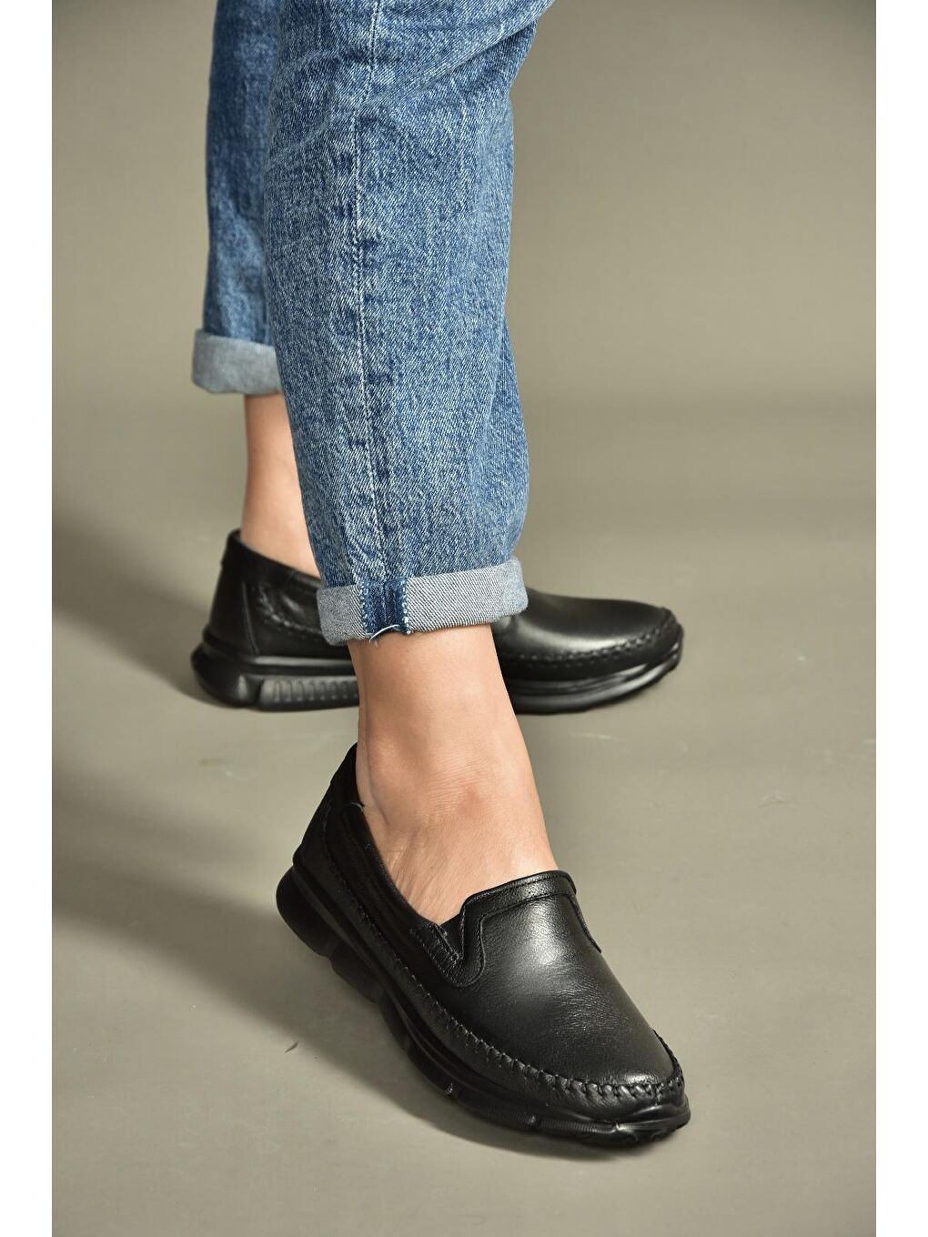 Siyah Kadın Ayakkabı U555060203-3