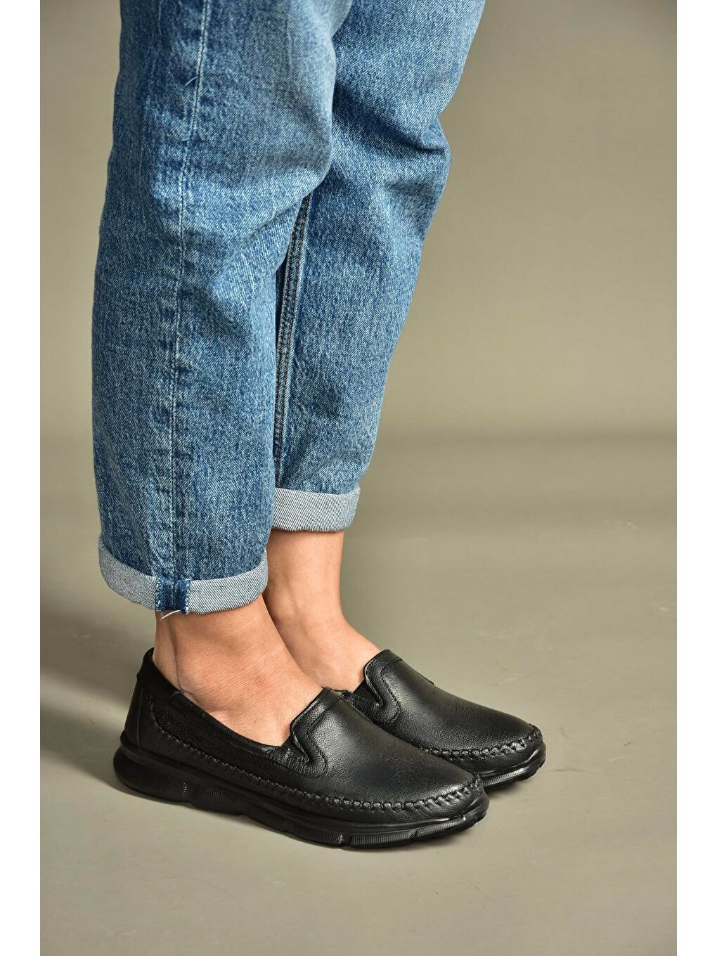 Siyah Kadın Ayakkabı U555060203-4